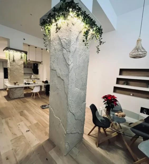 Vista global de loft reformado - salón comedor Rodero