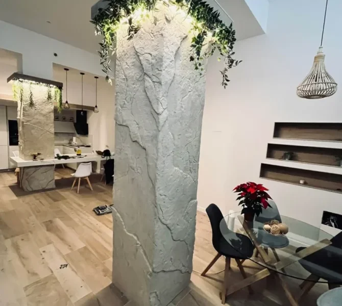 Vista global de loft reformado - salón comedor Rodero